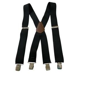 Carhartt Suspenders Wide Black Clip